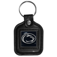 Penn St. Nittany Lions Square Leatherette Key Chain